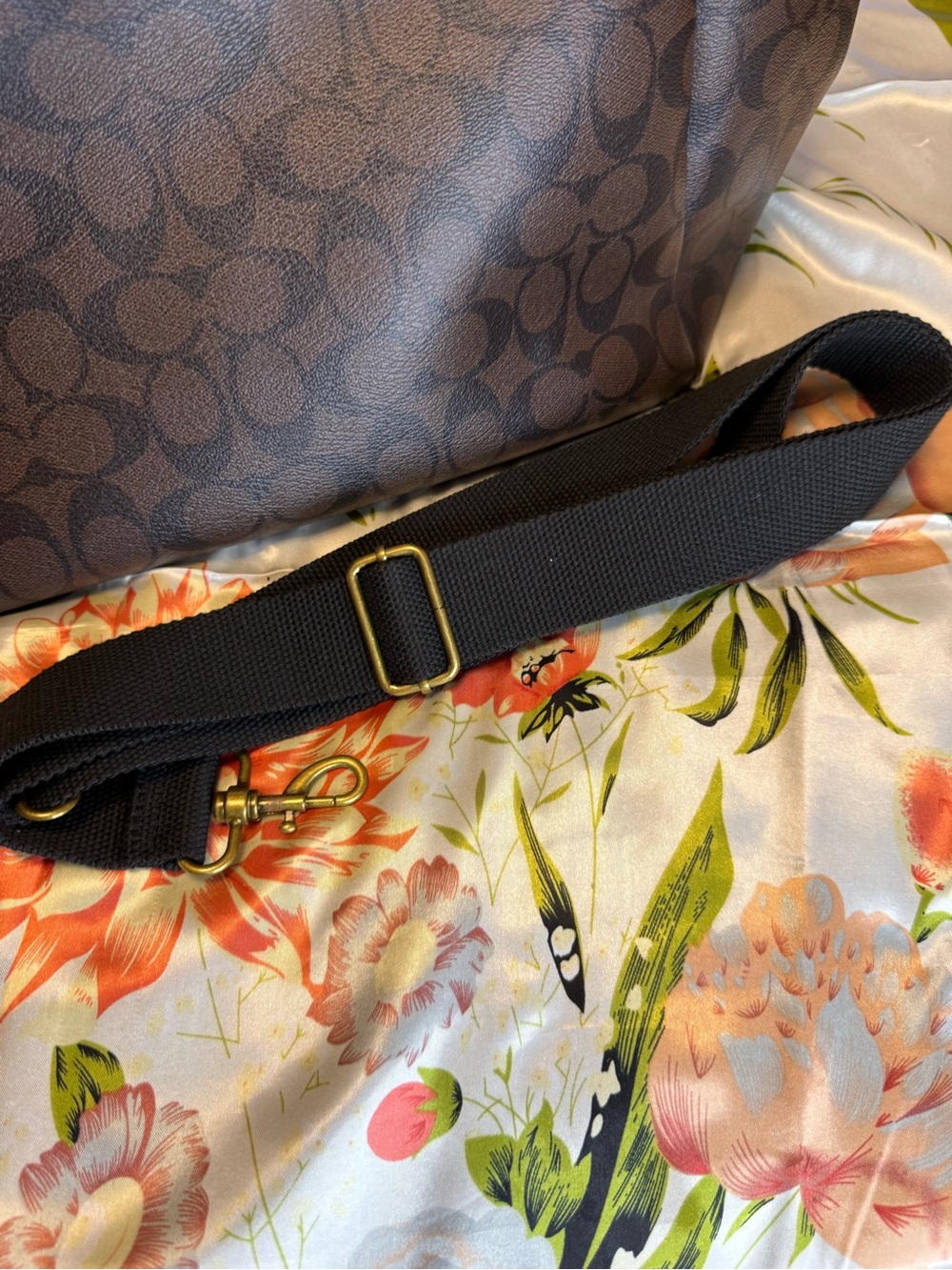 Coach Signature Diaper Bag- Brown - Picture 16 of 16